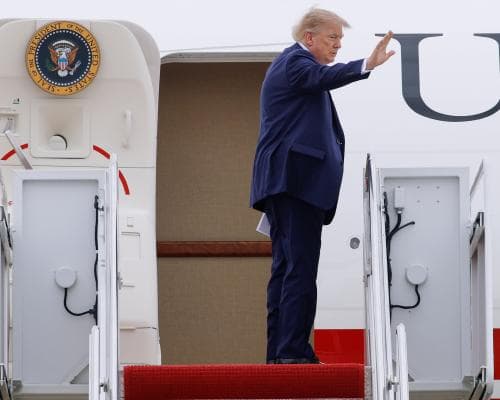 Thumbnail for Trump’s tough-guy image has been undone by his own actions | Mohamad Bazzi