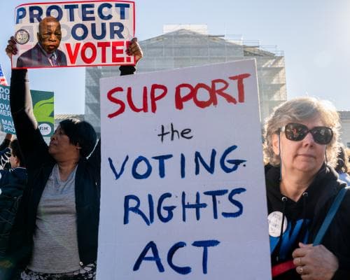 Thumbnail for The supreme court’s voting rights decision is a death knell for American democracy | Moira Donegan