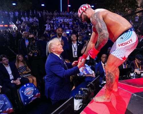 Thumbnail for The UFC fighter who mocked Michelle Obama claims it was all a compliment | Arwa Mahdawi