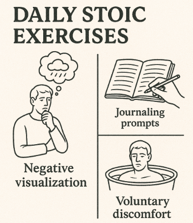 Daily Stoic Exercises & Law 3